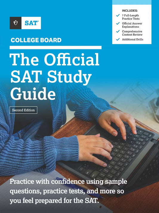 Cover image of The Official SAT Study Guide, Second Edition by The College Board – Paperback, Paperback