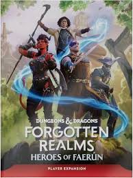 Cover image of Forgotten Realms Heroes of Faerûn – Tabletop RPG Sourcebook – Wizards of the Coast by Wizards RPG Team – Hardcover, Hardcover