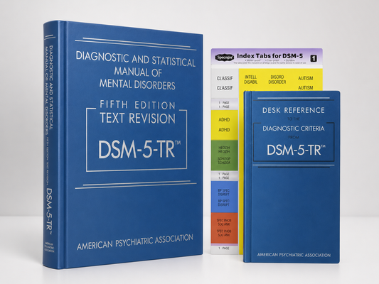 DSM 5 Tr Diagnostic and Statistical Manual of Mental Disorders with DSM tr Desk Reference and Index tabs
