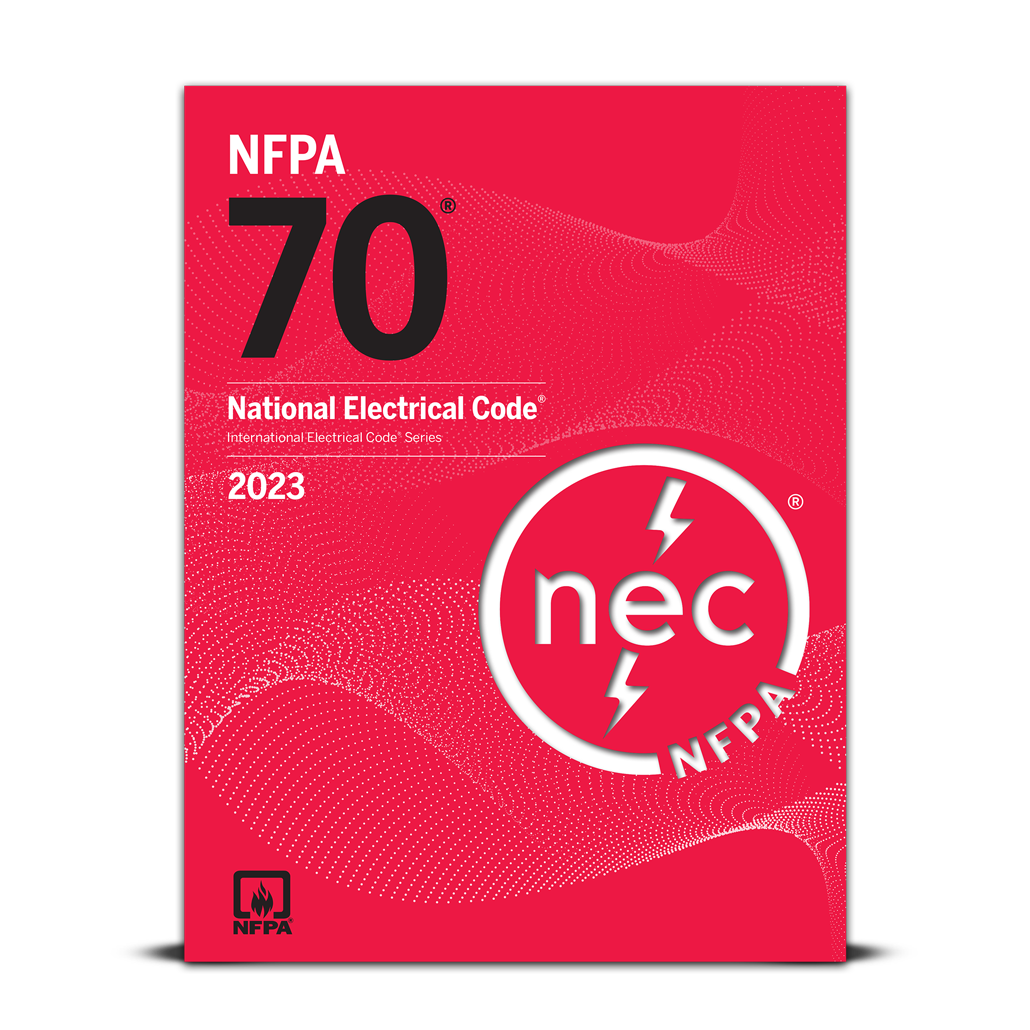 Cover image of NFPA 70 National Electrical Code 2023 Softbound Edition (NEC Paperback), by National Fire Protection Association (NFPA), Paperback