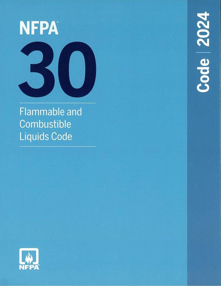 Cover image of NFPA 30 Flammable and Combustible Liquids Code 2024 Edition – Fire & Explosion Safety – Paperback, by National Fire Protection Association (NFPA), Paperback