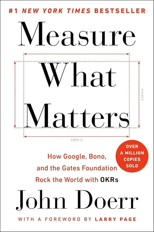 Cover image of Measure What Matters by John Doerr – Hardcover – Portfolio, Hardcover
