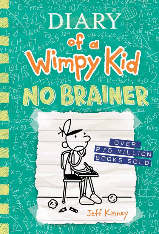 No Brainer (Diary of a Wimpy Kid #18) by Jeff Kinney – Hardcover