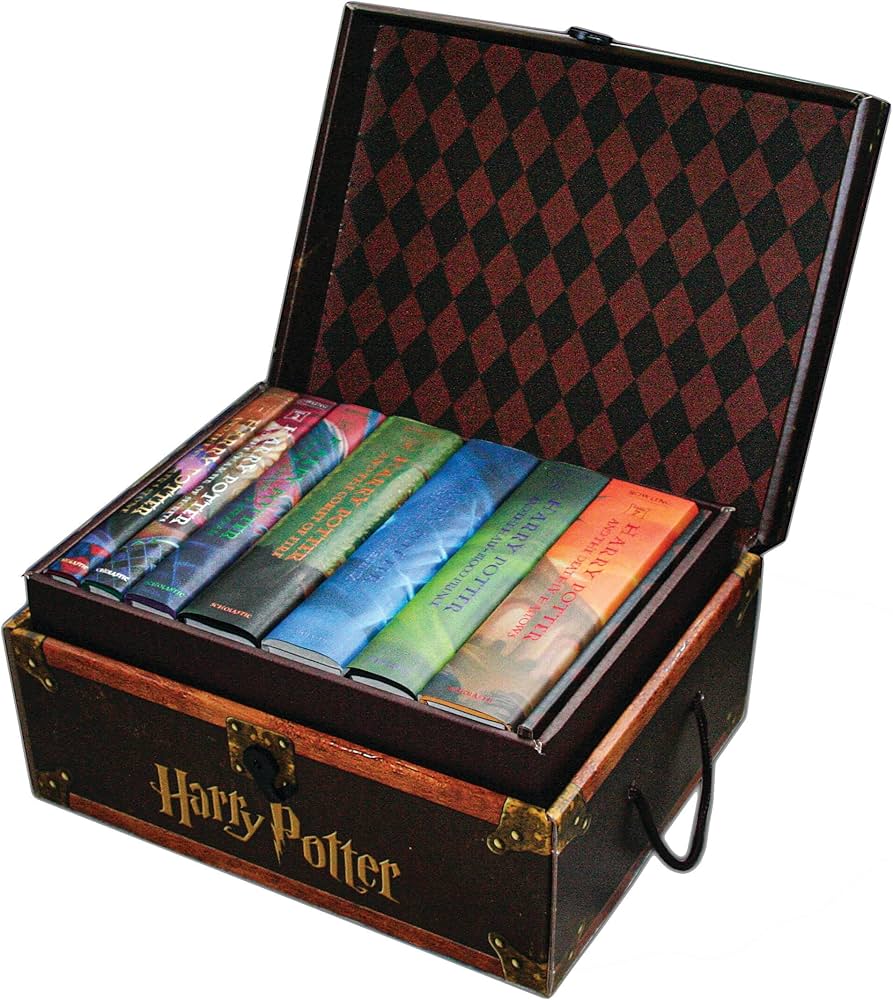 Cover image of Harry Potter Hardcover Trunk Set by J. K. Rowling, Hardcover