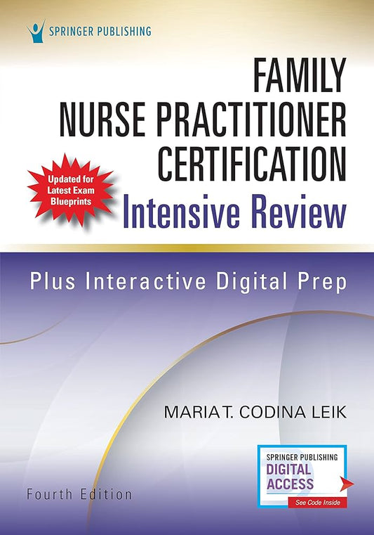 Family Nurse Practitioner Certification Intensive Review, 4th Edition