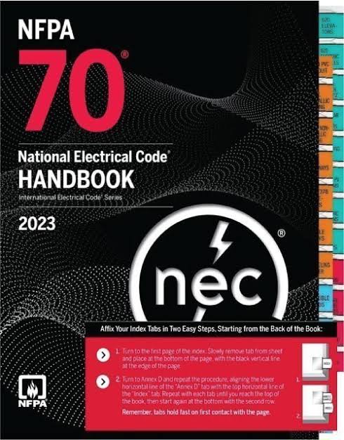NFPA 70, National Electrical Code Handbook, 2023 Edition