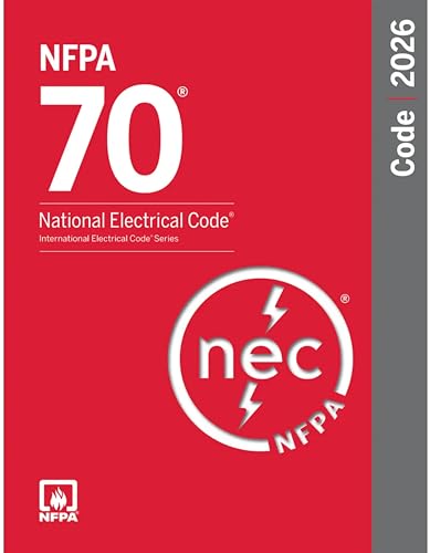 Cover image of National Electrical Code 2026 Softbound with Index Tabs – NFPA 70 Electrician Reference – Paperback, by National Fire Protection Association (NFPA), Paperback