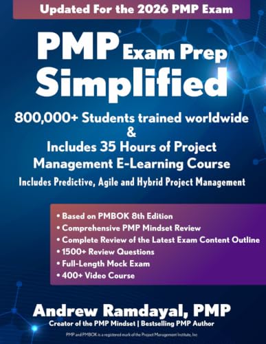 PMP Exam Prep Simplified, Covering the Current PMP Exam