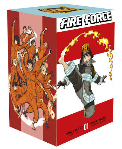 Fire Force Manga Box Set 1 | Volumes 1–6 by Atsushi Ohkubo