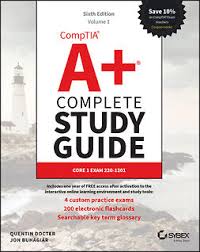 Cover image of CompTIA A+ Complete Study Guide, 2-Volume Set: Volume 1 Core 1 Exam 220-1201 and Volume 2 Core 2 Exam 220-1202, 6th Edition – IT Certification Study Guide – Sybex, by Quentin Docter; Jon Buhagiar, Paperback