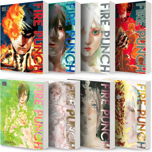 Fire Punch Complete Manga Collection Volumes 1–8 by Tatsuki Fujimoto