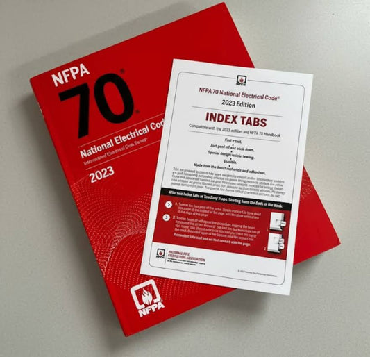 Cover image of National Electrical Code 2023 with Tabs Paperback – NFPA 70 NEC Electrical Code Book, by National Fire Protection Association (NFPA), Paperback