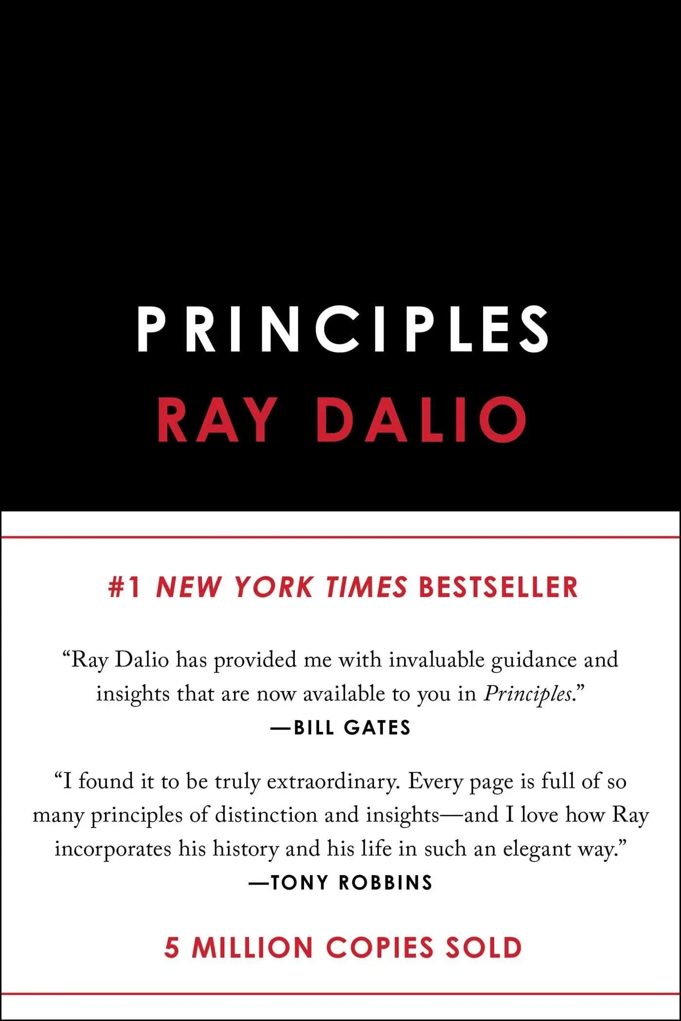 Cover image of Principles by Ray Dalio – Hardcover – Avid Reader Press/Simon & Schuster, Hardcover