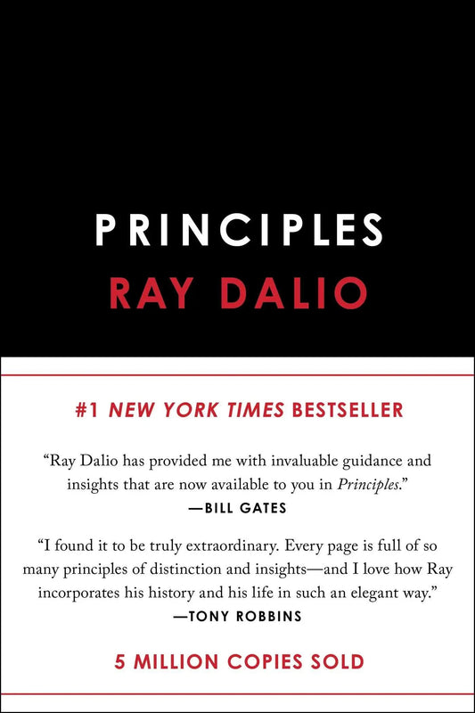 Cover image of Principles by Ray Dalio – Hardcover – Avid Reader Press/Simon & Schuster, Hardcover